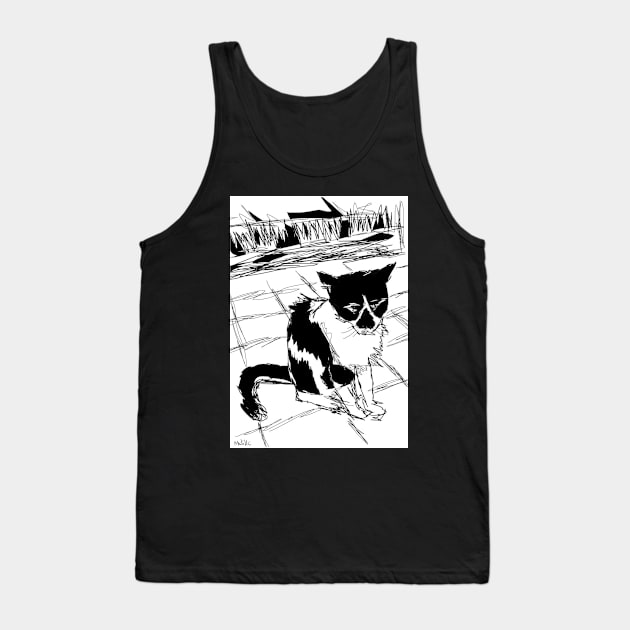 Gato Tank Top by Melillo